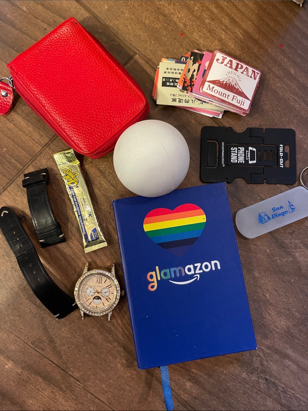 Random - Japanese stickers, Rainbow 🌈 Journal, Wallet, Phone Stand, Pickleball..
